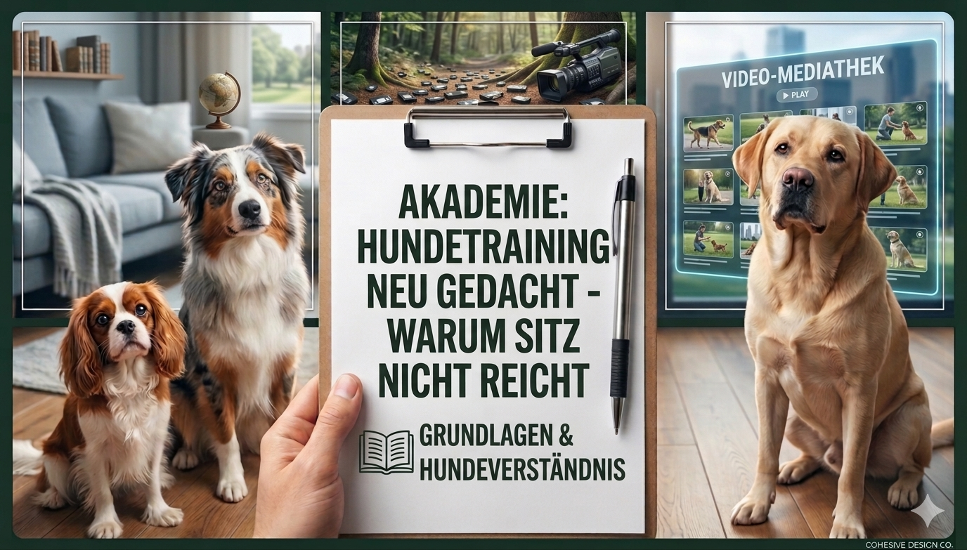 Hundetraining neu gedacht: Warum „Sitz“ nicht reicht, wenn die Bindung fehlt