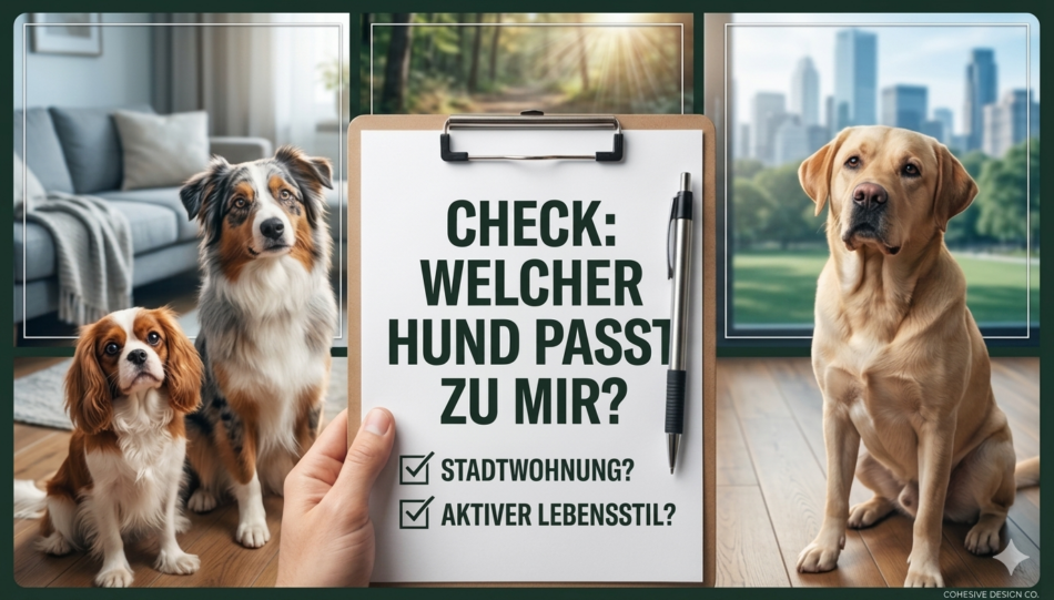 Welcher Hund passt zu mir? Der große Check vor dem Einzug