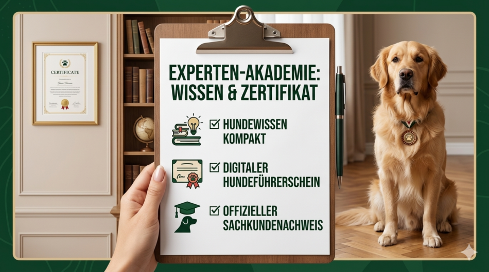 Experten-Akademie: Dein offizielles Fundament für ein entspanntes Hundeleben